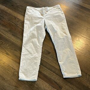 J.Jill Tan Corduroy Cords Pants 12P petite EUC